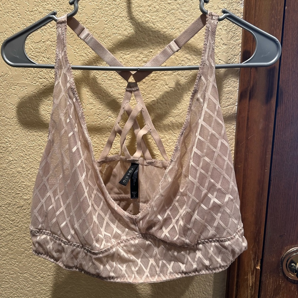Torrid Strappy Bralette - Size 2